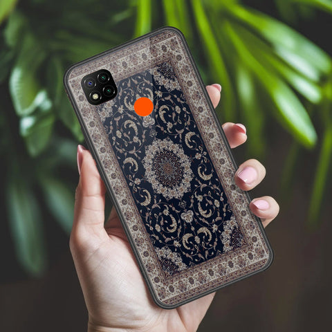 Xiaomi Poco C31 Cover - ONation Persian Rugs Series 2 - HQ Ultra Shine Premium Infinity Glass Soft Silicon Borders Case