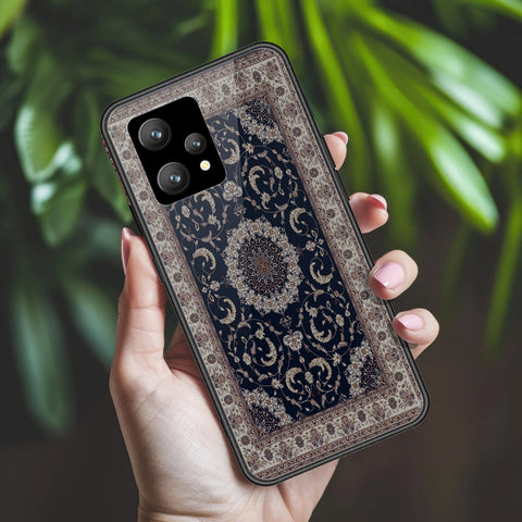 Realme 9 5G Cover - ONation Persian Rugs Series 2 - HQ Ultra Shine Premium Infinity Glass Soft Silicon Borders Case