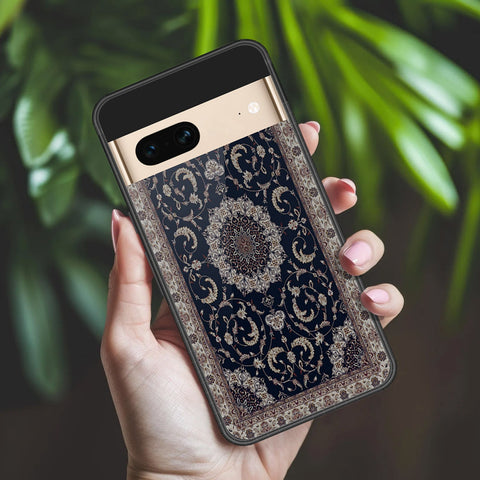 Google Pixel 7 Cover - ONation Persian Rugs Series 2 - HQ Ultra Shine Premium Infinity Glass Soft Silicon Borders Case