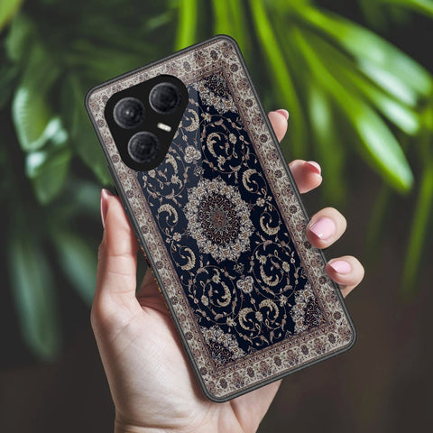 Tecno Pova 7 4G Cover - ONation Persian Rugs Series 2 - HQ Ultra Shine Premium Infinity Glass Soft Silicon Borders Case
