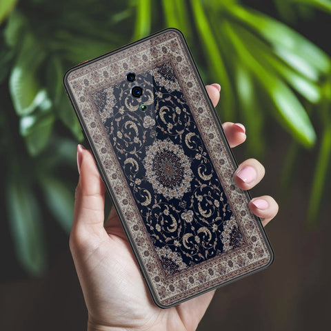 Oppo Reno Cover - ONation Persian Rugs Series 2 - HQ Ultra Shine Premium Infinity Glass Soft Silicon Borders Case