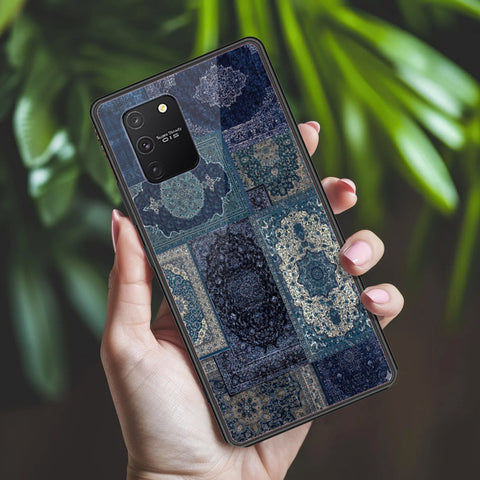 Samsung Galaxy A91 Cover - ONation Persian Rugs Series 2 - HQ Ultra Shine Premium Infinity Glass Soft Silicon Borders Case