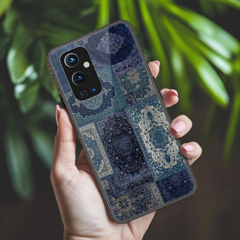 OnePlus 9 Pro Cover - ONation Persian Rugs Series 2 - HQ Ultra Shine Premium Infinity Glass Soft Silicon Borders Case