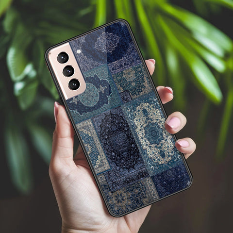 Samsung Galaxy S21 Plus 5G Cover - ONation Persian Rugs Series 2 - HQ Ultra Shine Premium Infinity Glass Soft Silicon Borders Case
