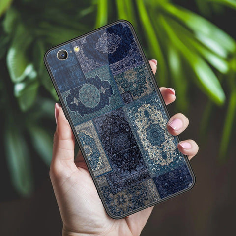 Oppo A39 Cover - ONation Persian Rugs Series 2 - HQ Ultra Shine Premium Infinity Glass Soft Silicon Borders Case