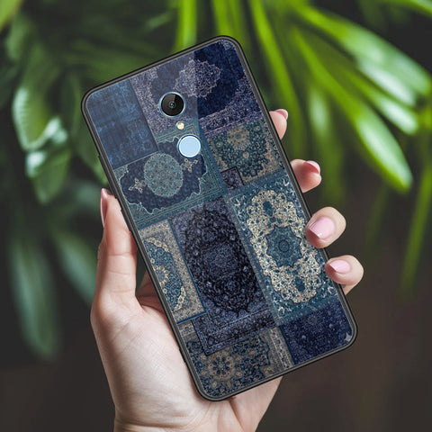 Xiaomi Redmi 5 Cover - ONation Persian Rugs Series 2 - HQ Ultra Shine Premium Infinity Glass Soft Silicon Borders Case