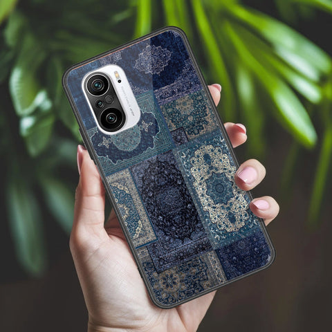 Xiaomi Poco F3 Cover - ONation Persian Rugs Series 2 - HQ Ultra Shine Premium Infinity Glass Soft Silicon Borders Case