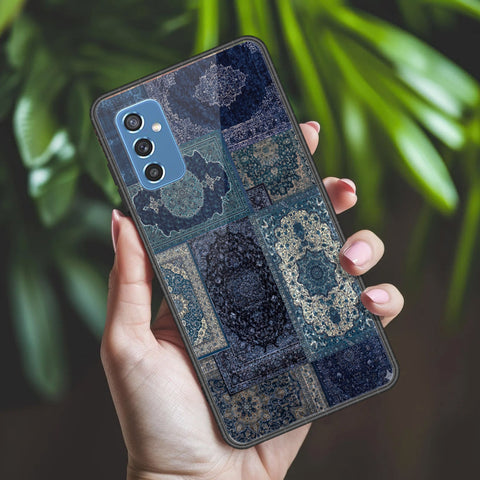 Samsung Galaxy M52 5G Cover - ONation Persian Rugs Series 2 - HQ Ultra Shine Premium Infinity Glass Soft Silicon Borders Case