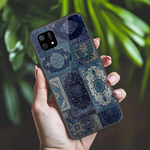 Oppo A16K Cover - ONation Persian Rugs Series 2 - HQ Ultra Shine Premium Infinity Glass Soft Silicon Borders Case