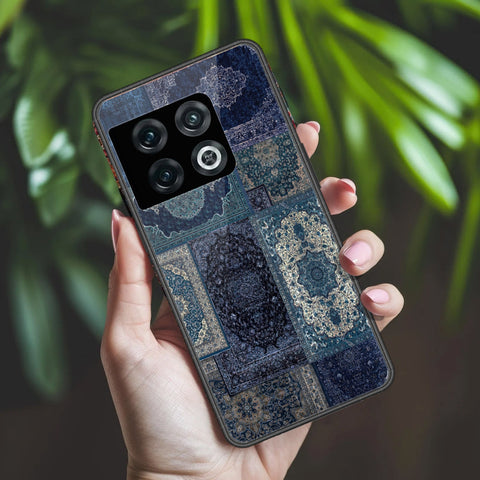 OnePlus 10 Pro Cover - ONation Persian Rugs Series 2 - HQ Ultra Shine Premium Infinity Glass Soft Silicon Borders Case