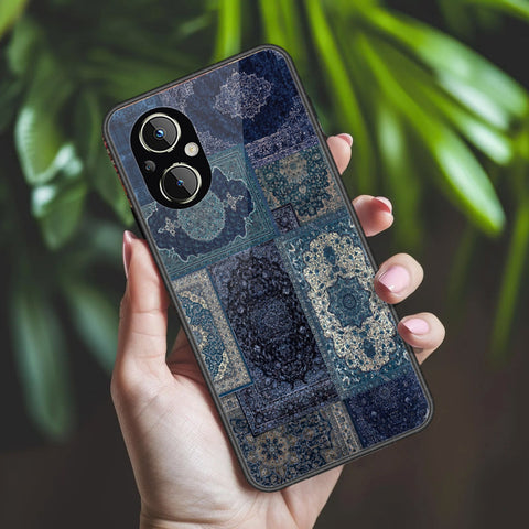 OnePlus Nord N20 5G Cover - ONation Persian Rugs Series 2 - HQ Ultra Shine Premium Infinity Glass Soft Silicon Borders Case