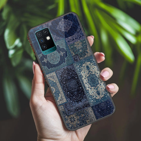 Infinix Note 10 Cover - ONation Persian Rugs Series 2 - HQ Ultra Shine Premium Infinity Glass Soft Silicon Borders Case