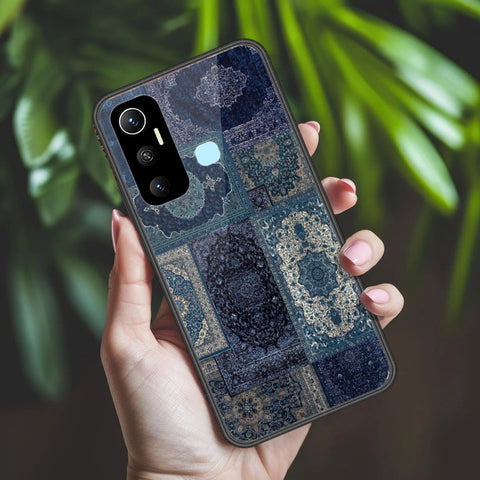 Infinix Hot 11 Cover - ONation Persian Rugs Series 2 - HQ Ultra Shine Premium Infinity Glass Soft Silicon Borders Case