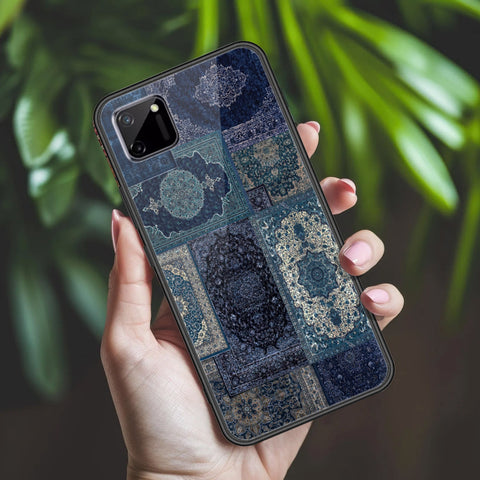 Realme C11 Cover - ONation Persian Rugs Series 2 - HQ Ultra Shine Premium Infinity Glass Soft Silicon Borders Case