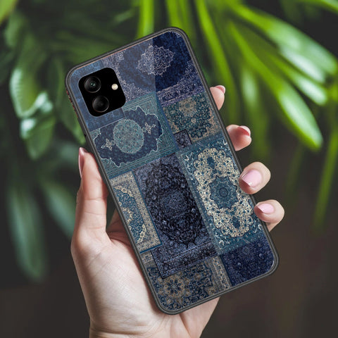 Samsung Galaxy M04 4G Cover - ONation Persian Rugs Series 2 - HQ Ultra Shine Premium Infinity Glass Soft Silicon Borders Case