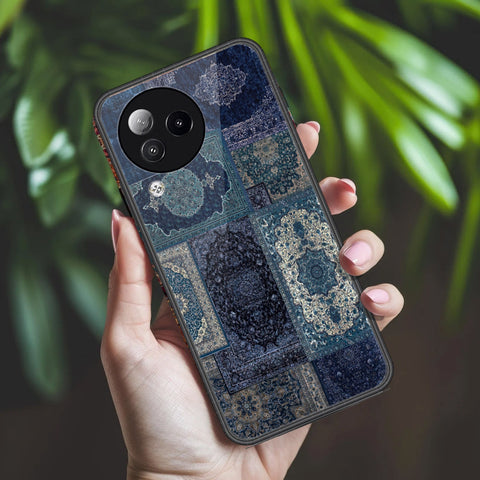 Xiaomi Civi 3 Cover - ONation Persian Rugs Series 2 - HQ Ultra Shine Premium Infinity Glass Soft Silicon Borders Case