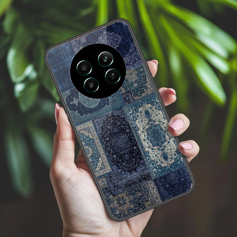 Realme 12 Plus Cover - ONation Persian Rugs Series 2 - HQ Ultra Shine Premium Infinity Glass Soft Silicon Borders Case