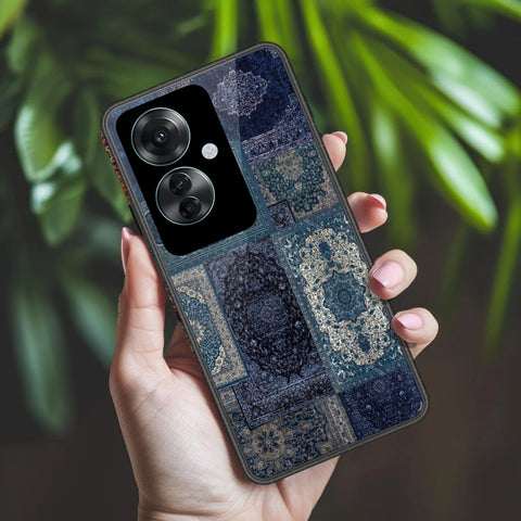 Oppo Reno 11F 5G Cover - ONation Persian Rugs Series 2 - HQ Ultra Shine Premium Infinity Glass Soft Silicon Borders Case