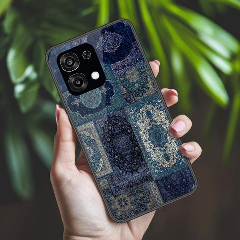 Oppo A6 Pro 5G Cover - ONation Persian Rugs Series 2 - HQ Ultra Shine Premium Infinity Glass Soft Silicon Borders Case