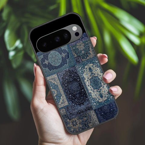Google Pixel 10 Pro XL Cover - ONation Persian Rugs Series 2 - HQ Ultra Shine Premium Infinity Glass Soft Silicon Borders Case