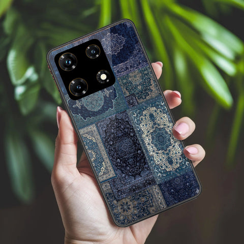 Infinix Note 30 VIP Cover - ONation Persian Rugs Series 2 - HQ Ultra Shine Premium Infinity Glass Soft Silicon Borders Case
