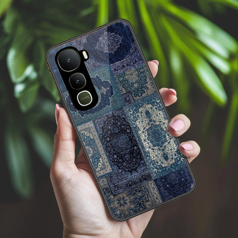 Vivo Y400 4G Cover - ONation Persian Rugs Series 2 - HQ Ultra Shine Premium Infinity Glass Soft Silicon Borders Case