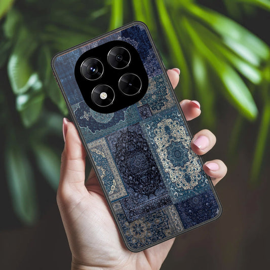 Xiaomi Redmi Note 14 Pro 4G Cover - ONation Persian Rugs Series 2 - HQ Ultra Shine Premium Infinity Glass Soft Silicon Borders Case (Fast Delivery)