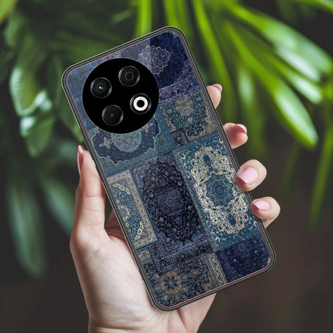 Tecno Spark 30 Pro Cover - ONation Persian Rugs Series 2 - HQ Ultra Shine Premium Infinity Glass Soft Silicon Borders Case