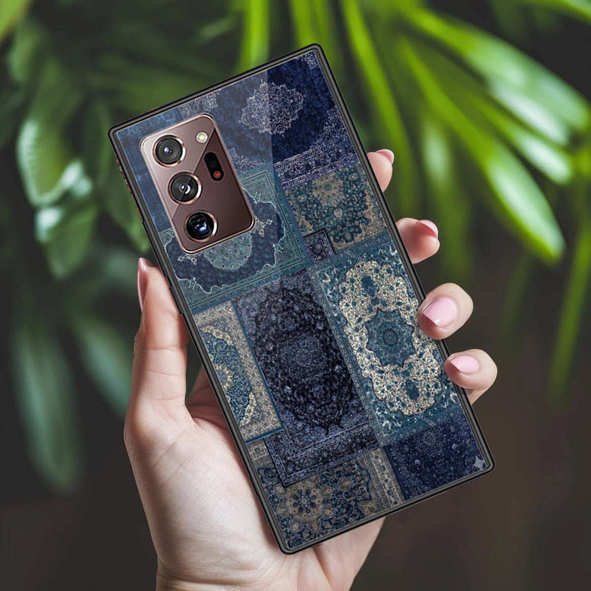 Samsung Galaxy Note 20 Ultra Cover - ONation Persian Rugs Series 2 - HQ Ultra Shine Premium Infinity Glass Soft Silicon Borders Case (Fast Delivery)(AS)