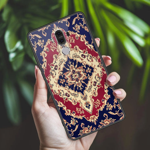 Huawei Mate 9 Cover - ONation Persian Rugs Series 2 - HQ Ultra Shine Premium Infinity Glass Soft Silicon Borders Case