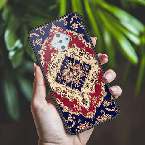 Vivo Y51 (2020 September) Cover - ONation Persian Rugs Series 2 - HQ Ultra Shine Premium Infinity Glass Soft Silicon Borders Case
