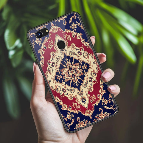 Oppo F5 Cover - ONation Persian Rugs Series 2 - HQ Ultra Shine Premium Infinity Glass Soft Silicon Borders Case
