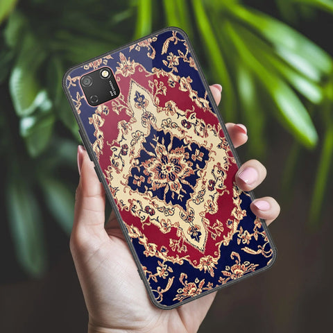Huawei Y5p Cover - ONation Persian Rugs Series 2 - HQ Ultra Shine Premium Infinity Glass Soft Silicon Borders Case