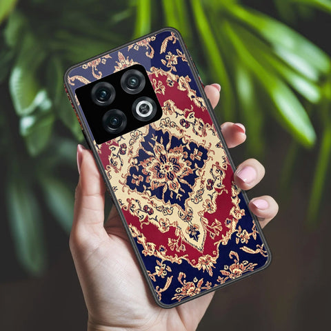 OnePlus 10 Pro Cover - ONation Persian Rugs Series 2 - HQ Ultra Shine Premium Infinity Glass Soft Silicon Borders Case