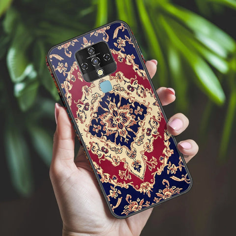 Tecno Camon 16 SE Cover - Onation Persian Rugs Series 2 - HQ Ultra Shine Premium Infinity Glass Soft Silicon Borders Case