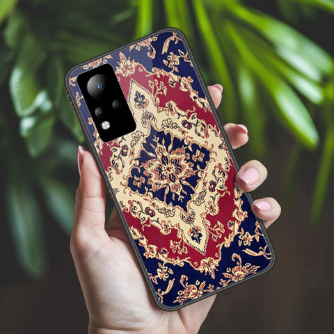 Infinix Note 12 G88 Cover - ONation Persian Rugs Series 2 - HQ Ultra Shine Premium Infinity Glass Soft Silicon Borders Case