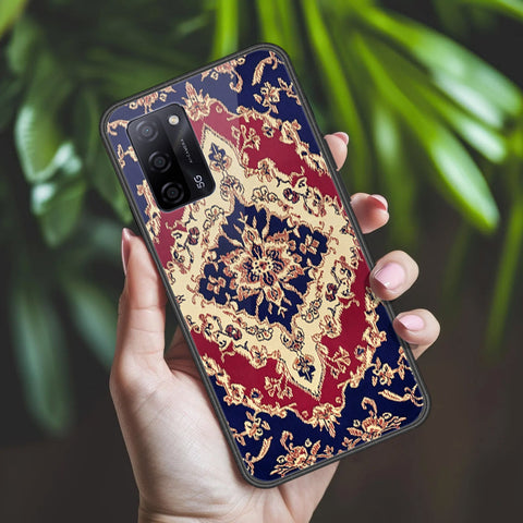 Oppo A55 5G Cover - ONation Persian Rugs Series 2 - HQ Ultra Shine Premium Infinity Glass Soft Silicon Borders Case