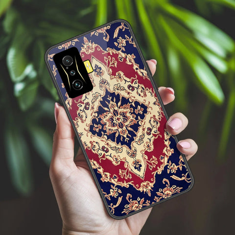 Xiaomi Poco F4 GT Cover - ONation Persian Rugs Series 2 - HQ Ultra Shine Premium Infinity Glass Soft Silicon Borders Case