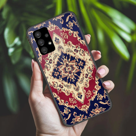 Samsung Galaxy A23 Cover - ONation Persian Rugs Series 2 - HQ Ultra Shine Premium Infinity Glass Soft Silicon Borders Case