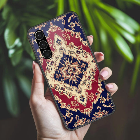 Samsung Galaxy S23 5G Cover - ONation Persian Rugs Series 2 - HQ Ultra Shine Premium Infinity Glass Soft Silicon Borders Case
