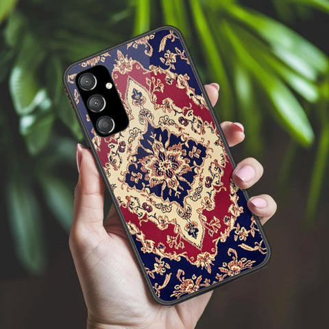Samsung Galaxy A24 4G Cover - ONation Persian Rugs Series 2 - HQ Ultra Shine Premium Infinity Glass Soft Silicon Borders Case