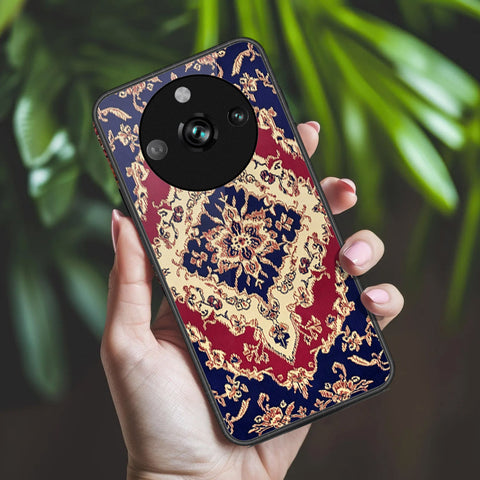 Realme 11 Pro Cover - ONation Persian Rugs Series 2 - HQ Ultra Shine Premium Infinity Glass Soft Silicon Borders Case