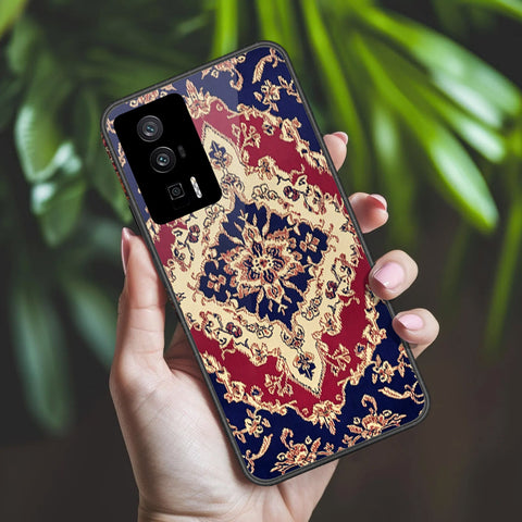 Xiaomi Redmi K60 Pro Cover - ONation Persian Rugs Series 2 - HQ Ultra Shine Premium Infinity Glass Soft Silicon Borders Case