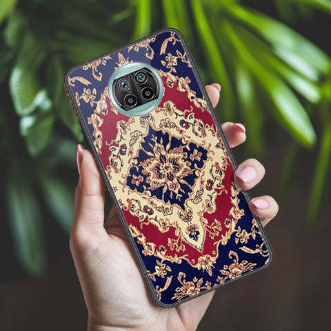 Xiaomi Redmi Note 9 Pro 5G Cover - ONation Persian Rugs Series 2 - HQ Ultra Shine Premium Infinity Glass Soft Silicon Borders Case