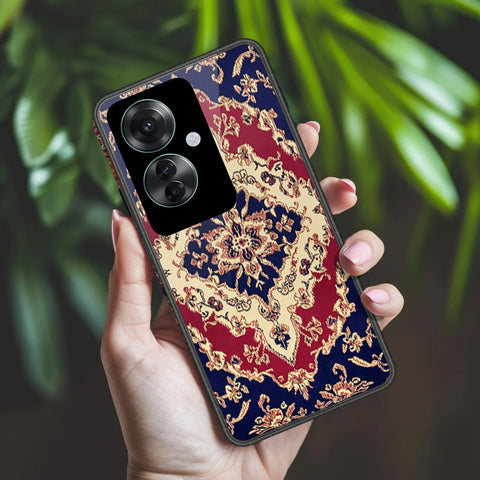 Oppo Reno 11F 5G Cover - ONation Persian Rugs Series 2 - HQ Ultra Shine Premium Infinity Glass Soft Silicon Borders Case