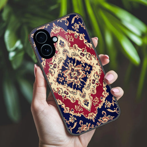iPhone 17 - ONation Persian Rugs Series 2 - HQ Ultra Shine Premium Infinity Glass Soft Silicon Borders Case
