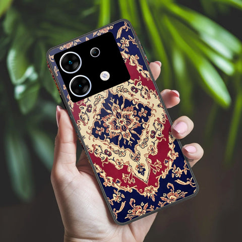 Infinix Zero 30 5G Cover - ONation Persian Rugs Series 2 - HQ Ultra Shine Premium Infinity Glass Soft Silicon Borders Case