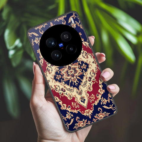 Vivo V7 Plus Cover - ONation Persian Rugs Series 2 - HQ Ultra Shine Premium Infinity Glass Soft Silicon Borders Case