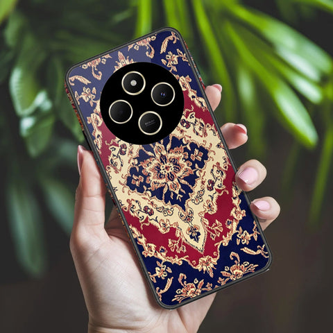 Xiaomi Redmi 14C Cover - ONation Persian Rugs Series 2 - HQ Ultra Shine Premium Infinity Glass Soft Silicon Borders Case