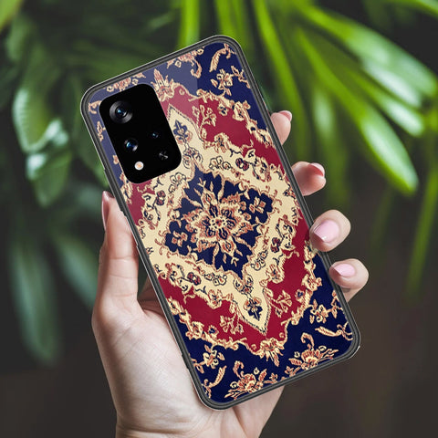Xiaomi Redmi Note 11 5G Cover - ONation Persian Rugs Series 2 - HQ Ultra Shine Premium Infinity Glass Soft Silicon Borders Case